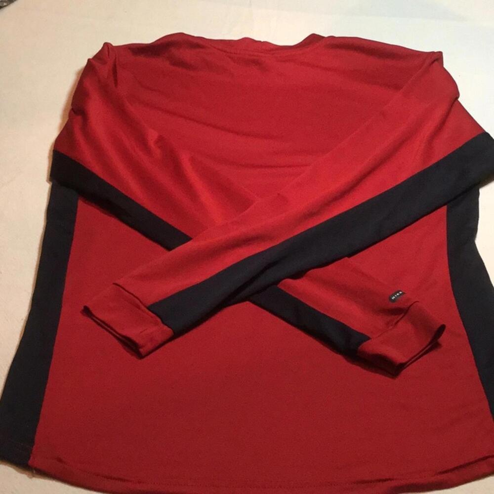 Nike ACG long sleeve red black shirt size S - Picture 2 of 8